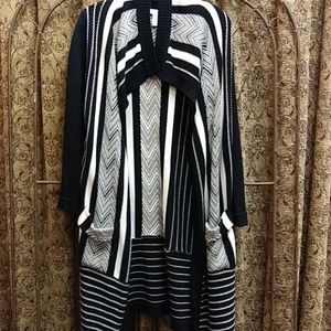 Chico's Open Front Long Cardigan Size Small